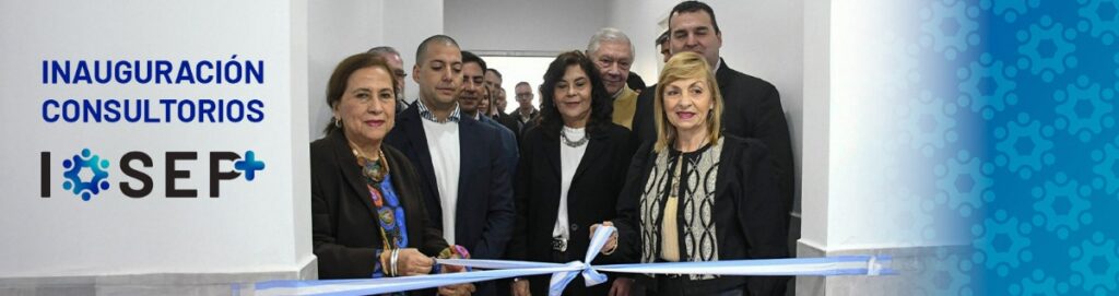 Inauguración de consultorios IOSEP